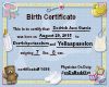 Garcia Baby Birth Cert