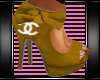 mustard  heels