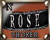 "NzI Choker ROSE