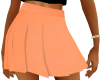 Peach Pleat Skirt