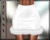 [J] White Xmas Skirt