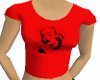 Red Norma Jean Tee