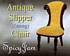 Antq Slipper Chair Yello