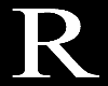 Letter R Chain Silver