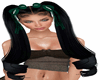 Selma Forest Green Bows