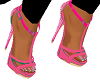 Pink/Green Diamond Heels