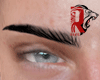 🦁 black eyebrows