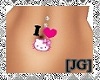 BELLYPIERCING HELLO KITY