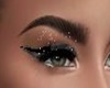 Zell Glitter Grey Makeup