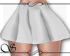 S! White Skirt M