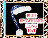 BLUE SNOWFLAKE MATCH HAT