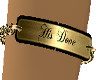 His Dove Gold bracelet