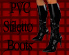 PVC Stiletto's Black