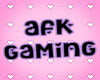 AFK GAMING head sign
