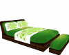 green swirl bed