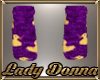 F Purple Duck PJ Socks