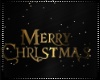 Gold Merry Christmas Sig