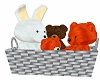 Basket of StuffedAnimals