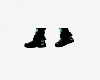 Black Neon Hearts Shoes