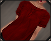 *CC* Red loose blouse