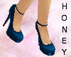 *h* Blue High Heels