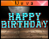 N* Aqua Happy Birthday