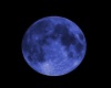 3D Blue Moon
