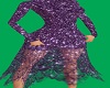 Lace Dress PurpleGlitter