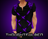 .TB. Purple 'X' Shirt