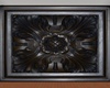 Black Ornate Wall Panel
