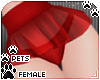 [Pets] Skirt | Red