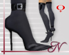 N- Anthracite satin Boot