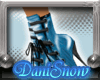 {DSD}Minaj Boots Blue
