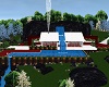 LL~RED&WHITE LAKE HOUSE