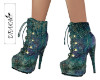 Azure Ankle Boots