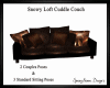Snowy Loft Cuddle Couch