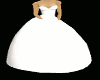 white ballgown