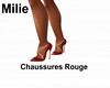 Milie*Chaussures Rouge