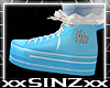 X Gina La Blue Sneakers