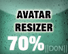 AVATAR RESIZER 70%