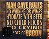 ii| Man Cave Rules 