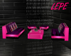 Pink Lounge Sofa (Sqr)