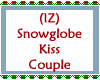 Snowglobe Kiss Couple