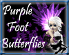 Purple Foot Butterflies