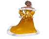 gold christmas gown