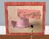 "AZ"Pink Cowgirl Frame