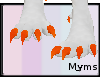 {M} Orange dragon feet