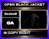 OPEN BLACK JACKET