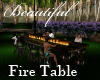 Beautiful Fire Table