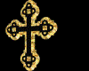 Gold Cross, blk carpet